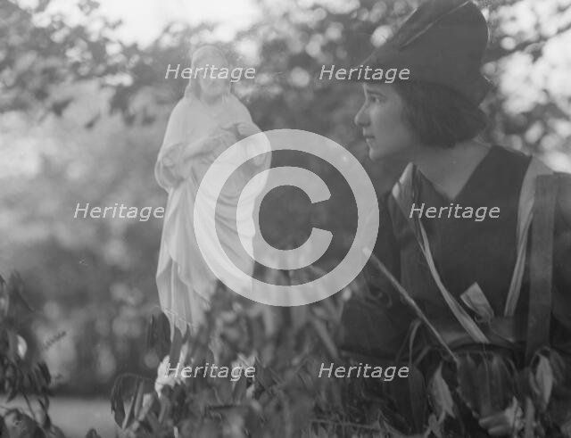 Theatrical performance at Dongan Hall, 1921 May 27. Creator: Arnold Genthe.