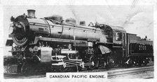 Canadian Pacific passenger engine, Canada, c1920s. Artist: Unknown