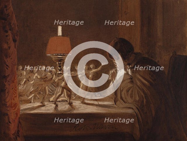 The Poet's Dream, c1830. Creator: Robert Walter Weir.