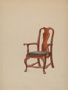 Chair (Host), 1935/1942. Creator: Francis Law Durand.