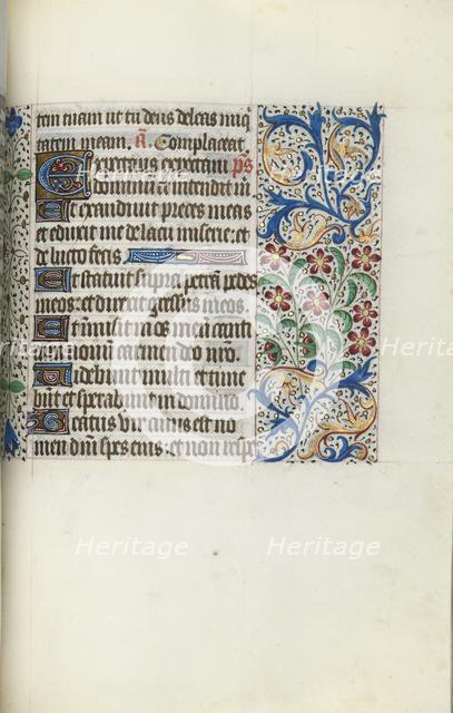 Book of Hours (Use of Rouen): fol. 125r, c. 1470. Creator: Master of the Geneva Latini (French, active Rouen, 1460-80).