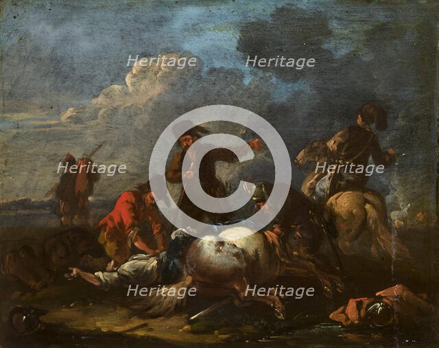 Robber, 1st half of 18th century. Creator: August Querfurt.