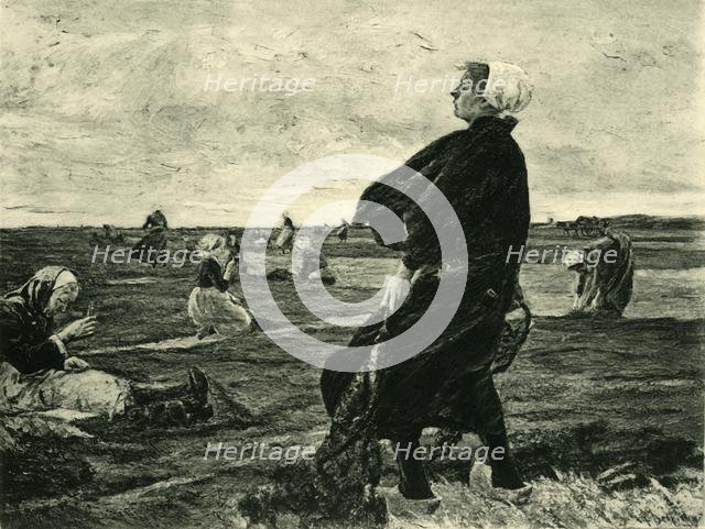 'The Net-Menders', 1887-1889, (1908). Creator: Unknown.