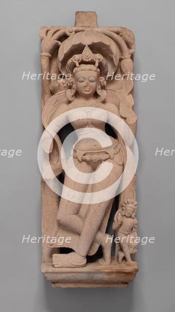 Celestial Beauty (Apsara), 8th century. Creator: Unknown.