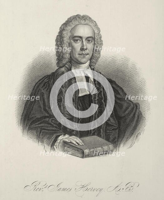 Revd. James Hervey A.B., c1740, (1834-1837).  Creator: Samuel Freeman.
