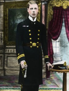 The Prince of Wales, future King Edward VIII, c1910s. Artist: Unknown
