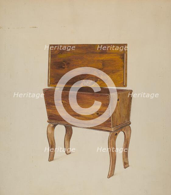 Dough Trough, c. 1937. Creator: Carl Keksi.