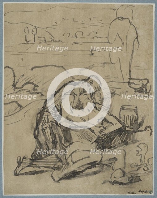 The Good Samaritan, c1638. Creator: Rembrandt Harmensz van Rijn.