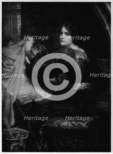 'The Emblem', 1902, (1917). Artist: Frank Dicksee.