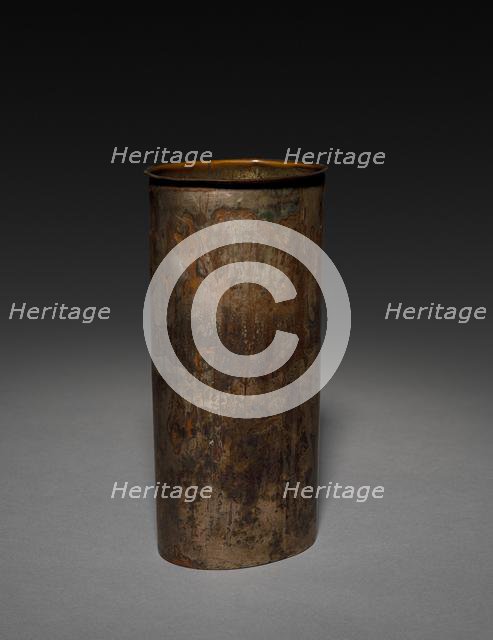 Liner for Carved Vase, 1800s. Creator: Unknown.