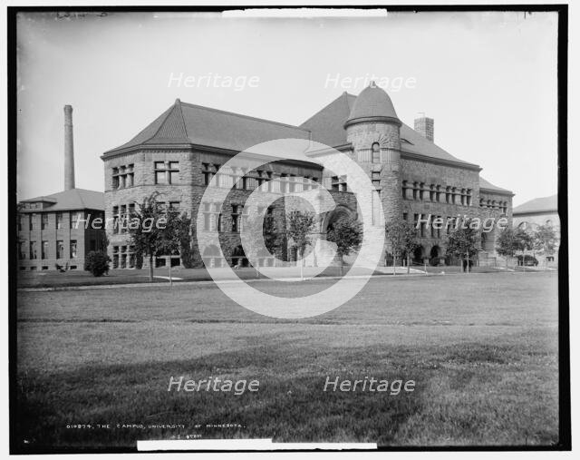 The Campus, University of Minnesota, c1905. Creator: Unknown.