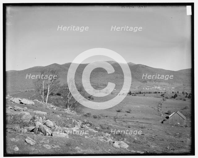 Presidential Range from Bray Hill, Jefferson, White Mountains, c1901. Creator: Unknown.