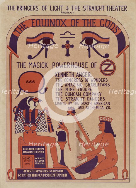 The equinox of the gods , c1967. Creator: Randy Salas.