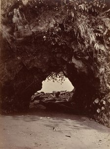 Tropical Scenery, Natural Arch, Cupica Bay, 1871. Creator: John Moran.
