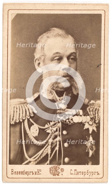 Portrait of Count Dmitry Alekseyevich Milyutin (1816-1912).