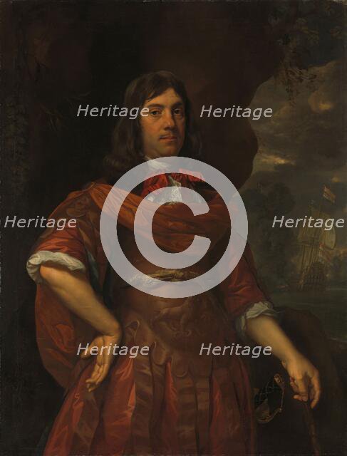 Cornelis Tromp (1629-91). Lieutenant-Admiral General, 1668. Creator: Jan Mytens.