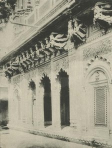 'The "Paries" - Carvings in Ambethi Temple, Benares', .  Creator: Saeed Bros.