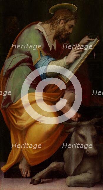 Saint Luke, 1570-1571. Creator: Giorgio Vasari.