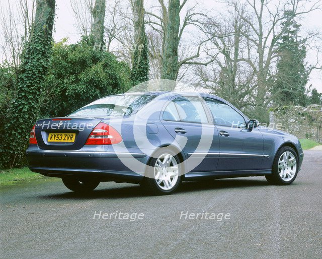 2003 Mercedes Benz E320 cdi Avantgarde. Artist: Unknown.