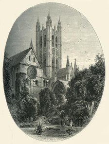 'Bell Harry Tower, Canterbury Cathedral', c1870.