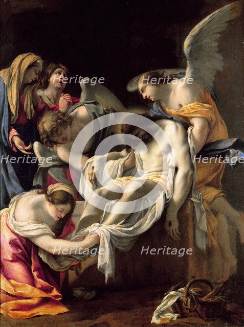 The Entombment of Christ. Artist: Vouet, Simon (1590-1649)