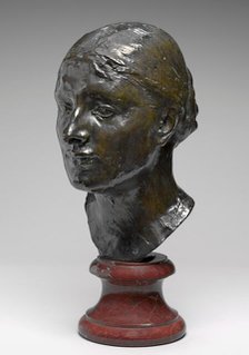 Head of Mrs. John Peter Russell (Marianna Mattiocco della Torre), model 1888. Creator: Auguste Rodin.