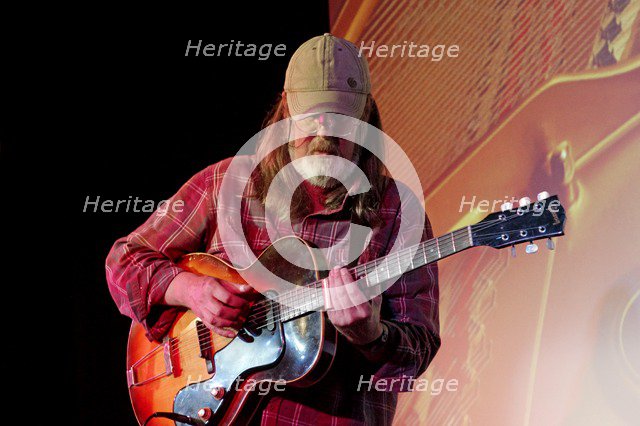 Jim Crawford, Crawley Blues Festival, Hawth, Crawley, West Sussex, Oct 2015. Artist: Brian O'Connor.