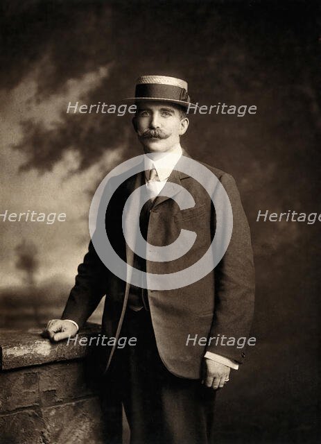 Henry Solomon Wellcome, late 19th-early 20th century.  Creator: Lafayette.