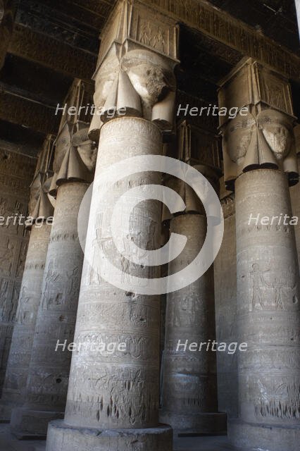 Hathor Temple, Dendera, Egypt, 2003.  Creator: LTL.