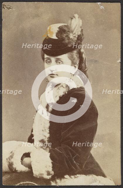 Portrait of a Woman, late 19th century. Creator: Unknown.