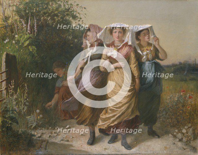 'The Bal maidens', 1854-1913. Artist: Emily Mary Osborn