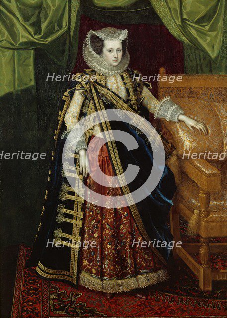 Elizabeth Home, Countess of Suffolk, early 17th century. Artist: Unknown.