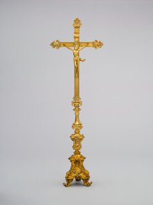 Cross with Corpus, Italy, 1765/66. Creator: Leandro Gagliardi.