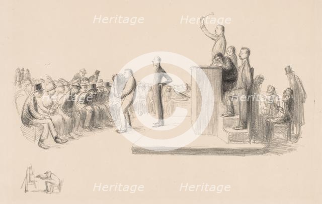 The Rouart Sale. Creator: Jean Veber (French, 1868-aft 1907).