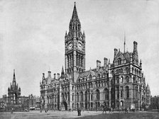 'Manchester Town Hall', c1896. Artist: H Garside.