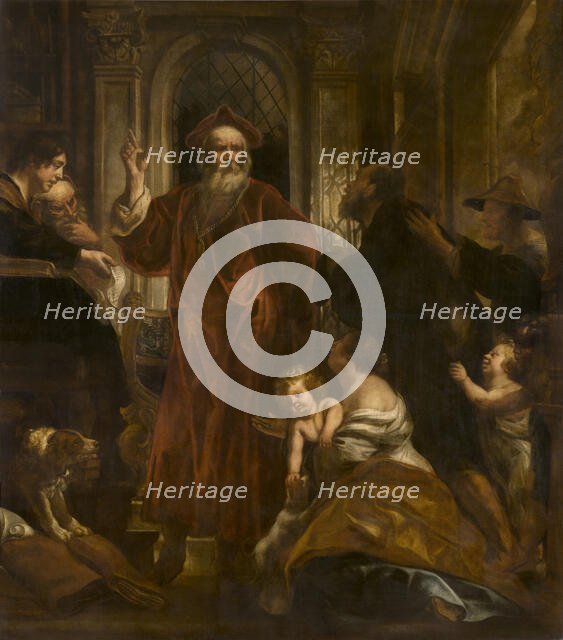 Saint Ivo. Creator: Jordaens, Jacob (1593-1678).