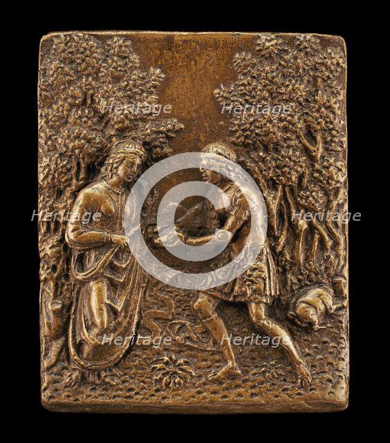 Meleager Presenting the Boar's Head to Atalanta. Creator: Andrea Briosco.