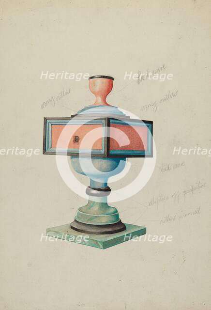 Unknown Object, 1935/1942. Creator: Unknown.