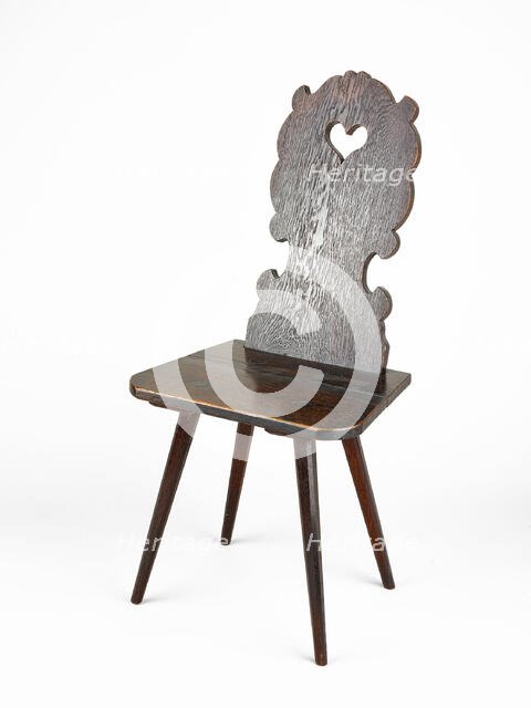 Side Chair, 1825/75. Creator: Unknown.