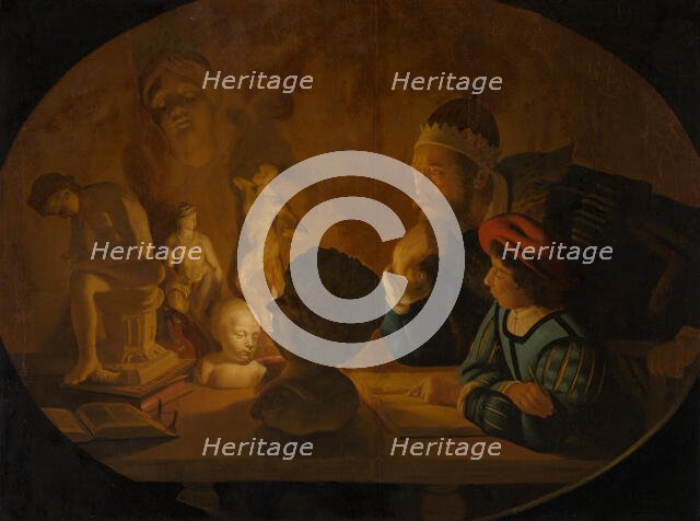 The Drawing Lesson. Creator: Jan ter Borch.