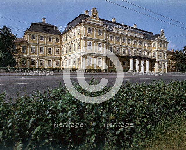 'The Menschikov Palace as seen from the Neva River', 1712-1714.  Artist: Giovanni Maria Fontana