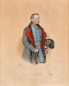 Portrait of Field marshal Josef Graf Radetzky of Radetz (1766-1858) , 1849. Creator: Kriehuber; Josef (1800-1876).