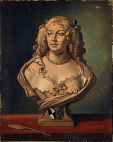 Portrait of Madame de Sevigne (1626-1696), after a bust by Chatrousse, between 1801 and 1900. Creator: Unknown.