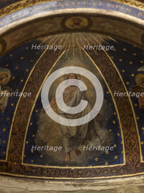 Maquette du décor de la chapelle des Morts (dite chapelle des Ames) église Notre-Dame..., c.1836. Creator: Merry Joseph Blondel.