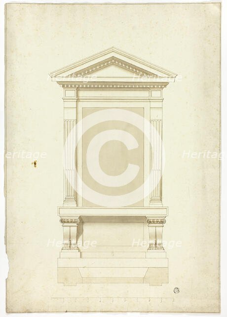 Side Altar or Wall Tomb, n.d. Creator: Unknown.