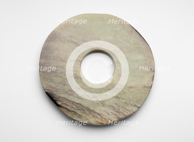 Disk (bi ?), Late Neolithic period, ca. 3000-ca. 1700 BCE. Creator: Unknown.