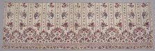 Panel of Chintz for a Skirt, India, 1730-50. Creator: Unknown.