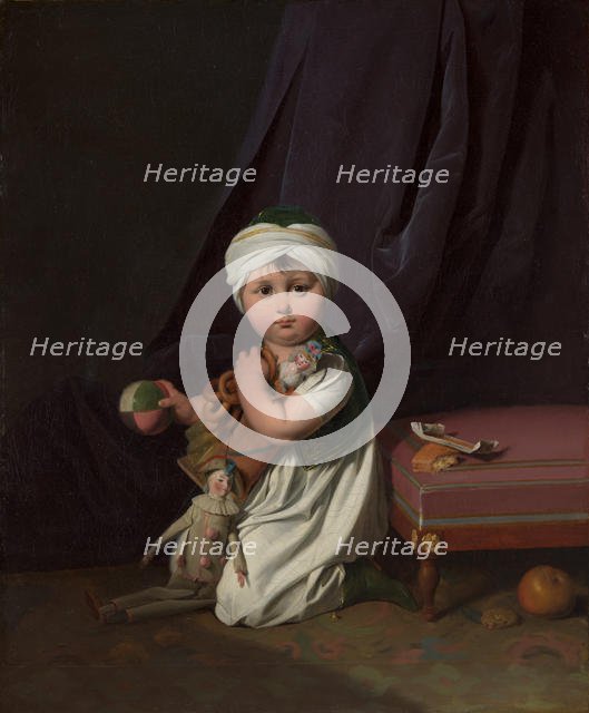 Portrait of a Boy, ca. 1805. Creator: Louis Leopold Boilly.