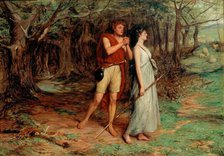 Silvius and Phoebe, 1872. Creator: John Pettie.