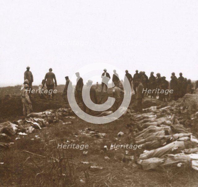 After the attack, Dompierre, Northern France, c1914-c1918. Artist: Unknown.